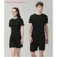 Breathable Gym/Sportswear Fitness Wear Short-Sleeve and Quick-Drying